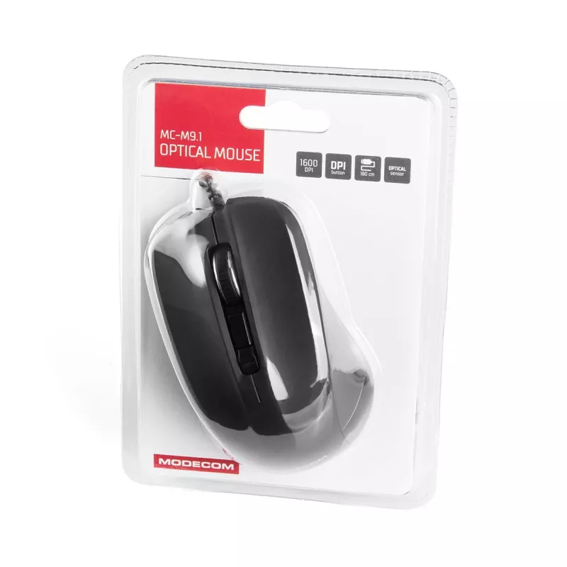 Modecom MC-M9.1 Ποντίκι USB Type-A οπτικό για δεξιόχειρες