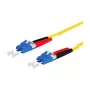 METZ CONNECT OpDAT Καλώδιο Patch LC-D/LC-D OS2 1,5 m - 1,5 m - Πλήρους duplex