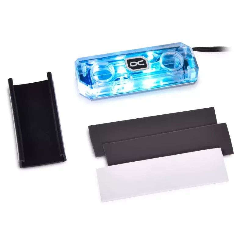 Alphacool HDX Apex M.2 2280 SSD υδρόψυκτρο, ακρυλικό aRGB