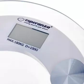 Esperanza EBS008W Ζυγαριά σώματος Ηλεκτρονική ζυγαριά σώματος Ορθογώνια Λευκή