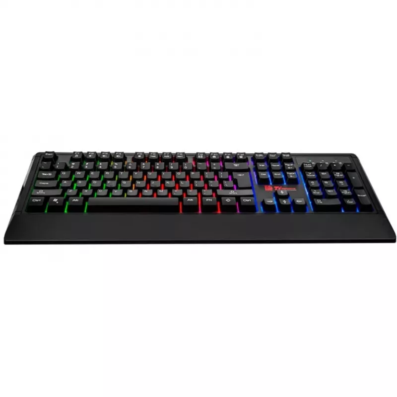 Tt eSPORTS Challenger Combo USB QWERTY Γερμανικό Μαύρο (CM-CHC-WLXXPL-GR)