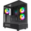 Montech XR Midi-Tower, γυαλί tempered – μαύρο
