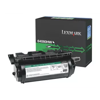 Lexmark 64080HW τόνερ, υψηλής απόδοσης, 21.000 σελίδες, μαύρο, για T640/T642/T644, X642/X644/X646