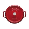 Μονή κατσαρόλα Staub Cocotte 24 cm κεράσι
