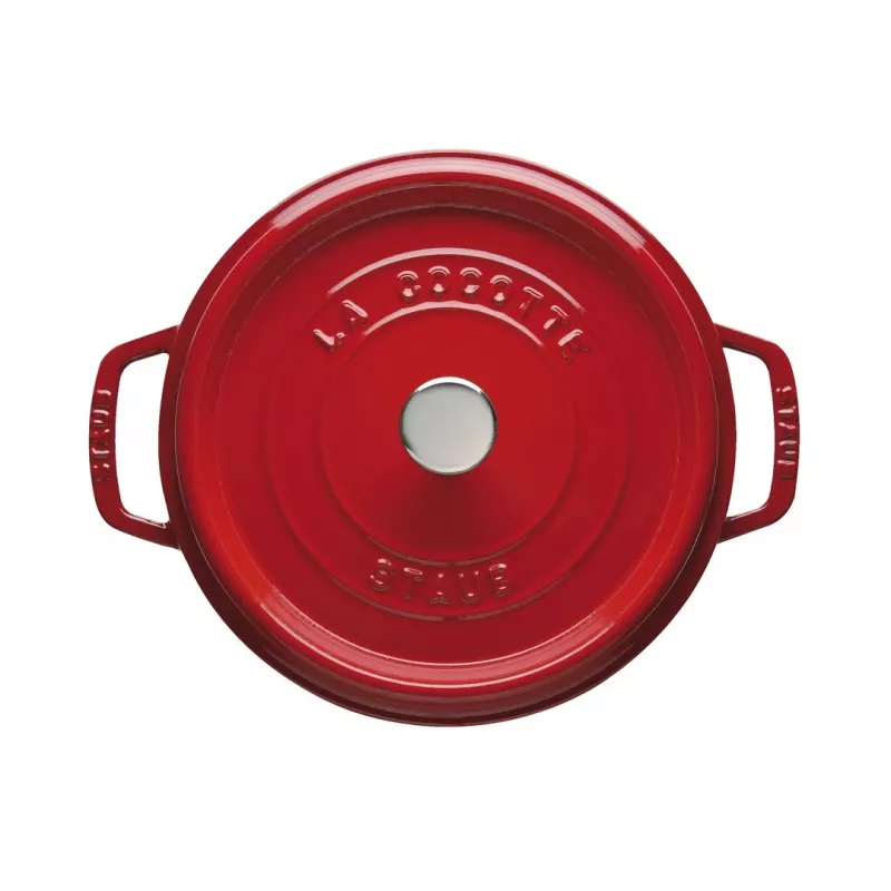 Μονή κατσαρόλα Staub Cocotte 24 cm κεράσι