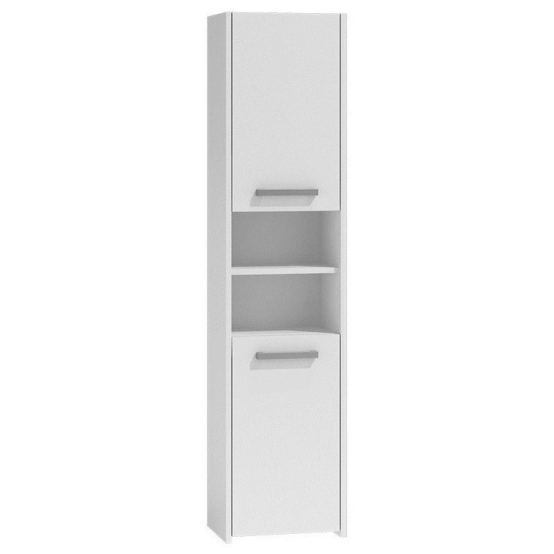 Topeshop S40 λευκό ντουλάπι αποθήκευσης μπάνιου λευκό
