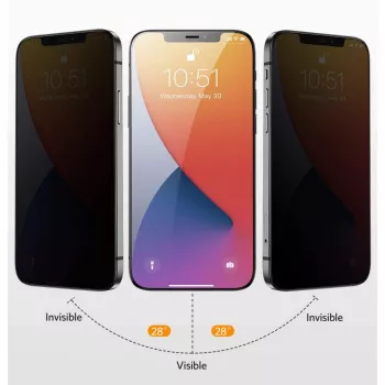 NEVOGLASS 3D PRIVACY, μεμβράνη προστασίας διαφανής, iPhone 17 Air
