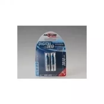 Επαναφορτιζόμενη μπαταρία Ansmann 2850MAH Digital AA νικελίου-μετάλλου υδριδίου NiMH