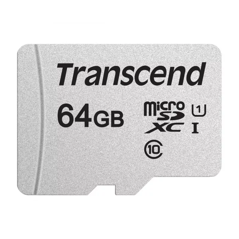 Μνήμη Flash Transcend 64 GB MicroSDXC SDHC 300S