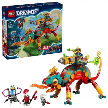 Παιχνίδι κατασκευής LEGO 71492 Dreamzz Mateo's Fire Chameleon σετ παιχνιδιού, μοντέλο με τουβλάκια για φανταστική κατασκευή