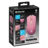 Ασύρματο Gaming Ποντίκι DEFENDER P ANDORA PINK Διασύνδεση