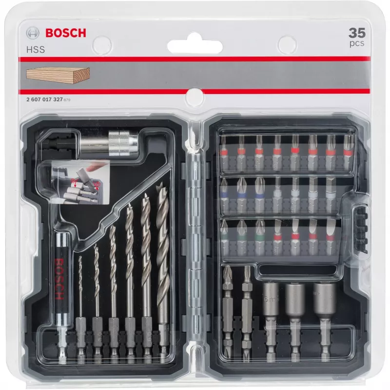 Σετ μυτών κατσαβιδιού Bosch 2 607 017 327 35 τεμάχια