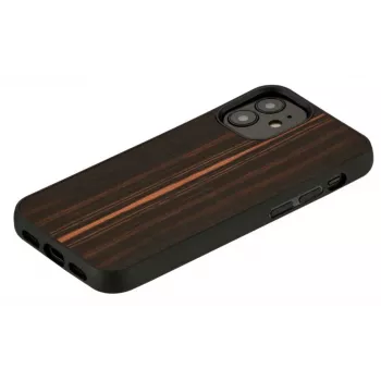 Προστατευτική θήκη Man and Wood για iPhone 12 mini – έβενος μαύρο