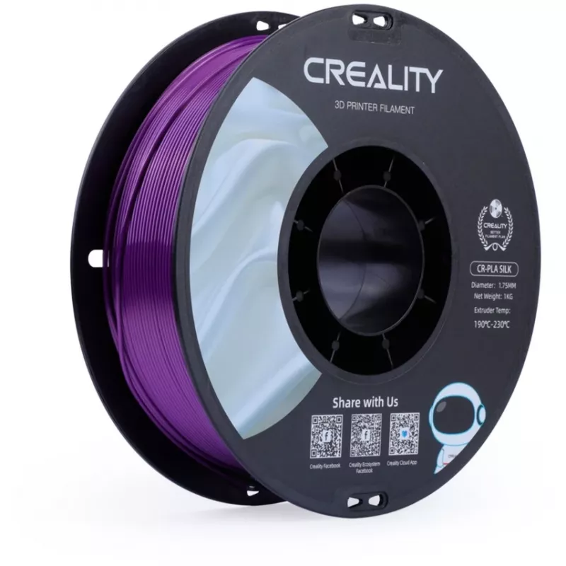Υλικό 3D εκτύπωσης Creality 3D 3301120005 μεταξένιο μοβ 1 kg