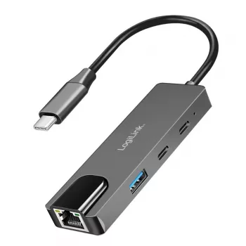 Hub USB 3.2 Gen1, 3 θυρών με 2,5G Ethernet