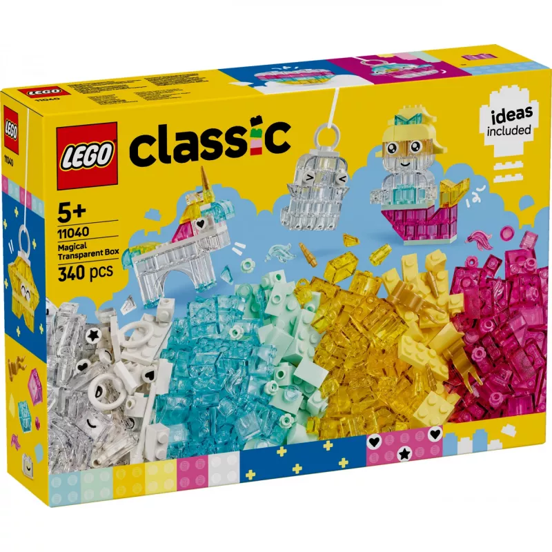 LEGO CLASSIC 11040 Μαγικό Διαφανές Κουτί