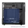 Akyga AK19BK Κουτί υπολογιστή Micro-Tower, Micro-ATX / Mini-ITX, USB-C + USB 3.0 + 2x USB 2.0, χωρίς τροφοδοτικό, μαύρο