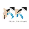 Καλώδιο USB DeLOCK 83857 USB 2.0 3 m USB A Micro-USB B μαύρο