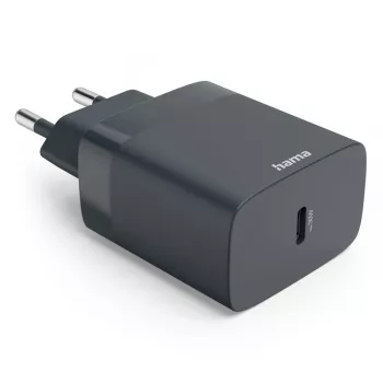 Hama 00086442 φορτιστής για φορητές συσκευές smartphone γκρι AC γρήγορη φόρτιση εσωτερικού χώρου
