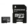 Μνήμη Flash Transcend 4GB MicroSDHC Class 10 με αντάπτορα