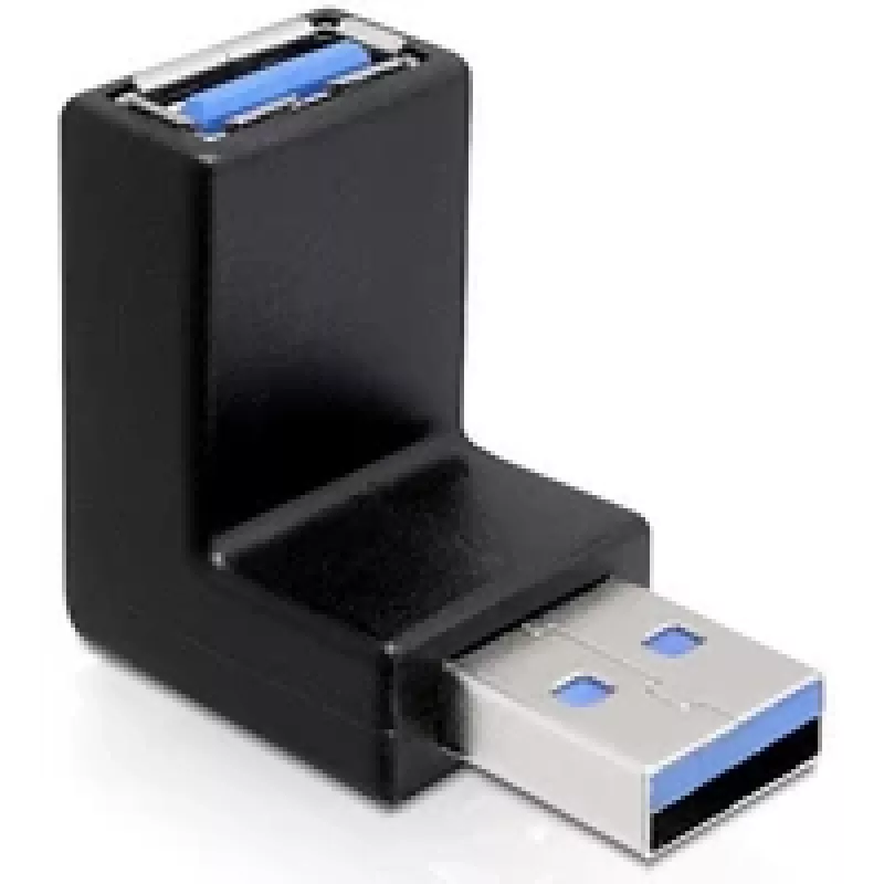 Προσαρμογέας USB 3.0 M/F DeLOCK 65340 Μαύρο