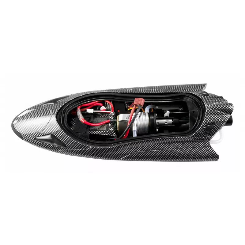 Τηλεχειριζόμενο ταχύπλοο Amewi Stingray Jet Drive 335mm RTR, όψη carbon