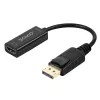 Αντάπτορας Savio DisplayPort (M) v1.2 - HDMI A (F) v1.4, 4K, AK-62