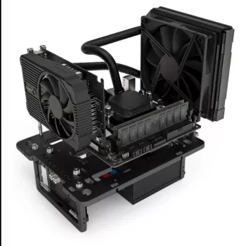 Streacom Benchtable BC1 Mini V2 μαύρο – συμπαγές, παθητικά ψυχόμενο πλαίσιο ανοιχτού τύπου