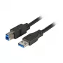 Efb K5236.1,8 Καλώδιο USB Μαύρο