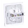 Fibaro Walli N Πρίζα 2 x RJ-45 Λευκό