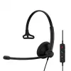 Headset EPOS IMPACT 100 MS Mono USB-C+A Ενσύρματο Ελαφρύ 51g