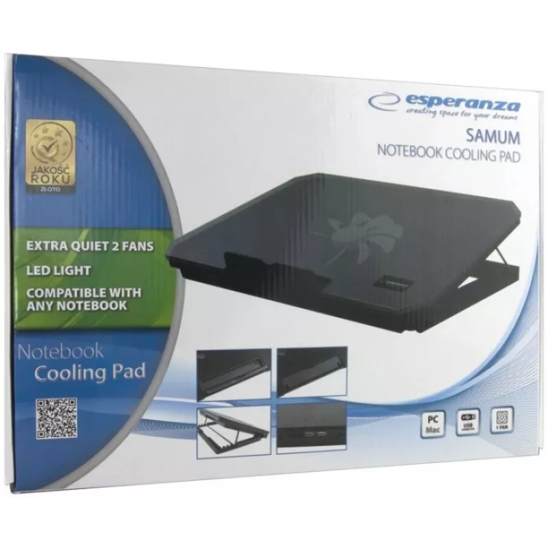 Esperanza EA141 βάση ψύξης notebook 1200 RPM