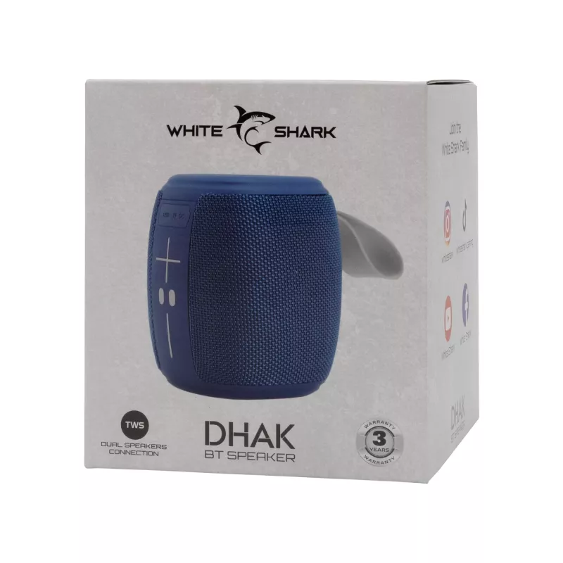 Φορητό ηχείο White Shark GBT-888 Dhak μπλε
