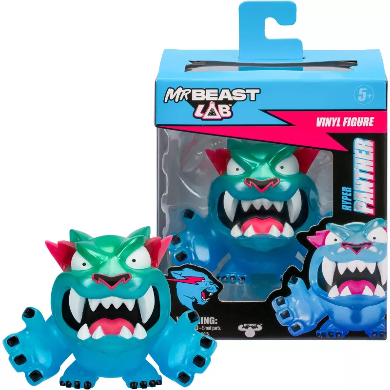 MrBeast Lab φιγούρες βινυλίου - Hyper Panther, φιγούρα παιχνιδιού