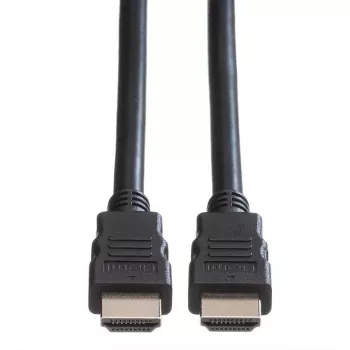 ROLINE Καλώδιο HDMI 5m Type-A αρσενικό σε αρσενικό επιχρυσωμένο μαύρο