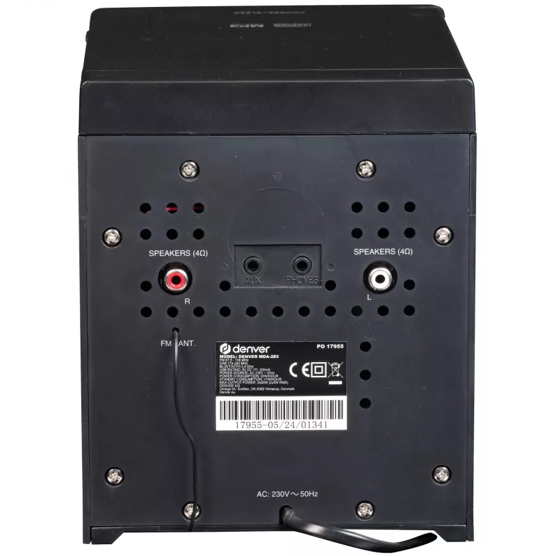 Denver MDA-285 μικροσύστημα με BT, CD, ραδιόφωνο και AUX