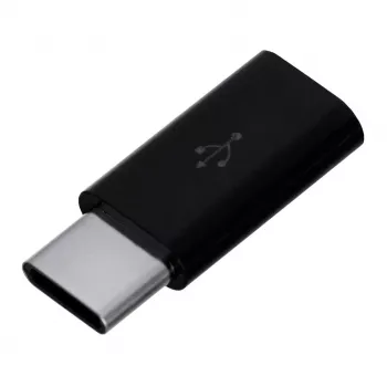 Savio AK-31 / B αντάπτορας καλωδίου/φύλου Micro USB USB 3.1 Type-C μαύρο