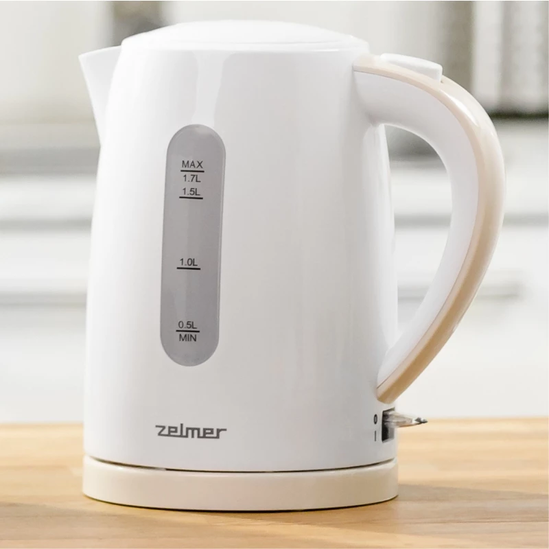 Ηλεκτρικός βραστήρας Zelmer 1,7 L 2200 W λευκός