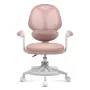 Παιδικό περιστρεφόμενο κάθισμα mark adler Junior 4.5 Pink — πλάτη mesh, κάθισμα αφρού, ρυθμιζόμενο ύψος 40–50 cm, υποβραχιόνια, υποστήριξη οσφυϊκής χώρας, ροδάκια (ανοιγμένη συσκευασία)