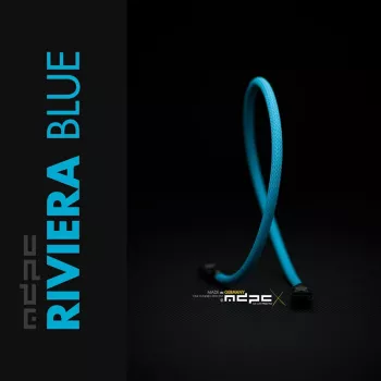 MDPC-X Hülse Medium - Riviera Μπλε UV, 1 m