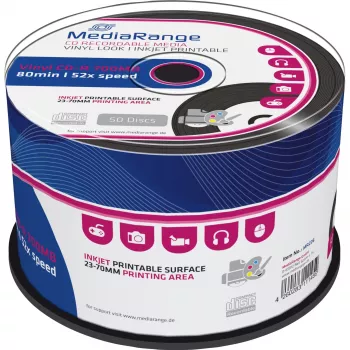 CD-R MediaRange MR226 700 MB 52x 50 τεμ.