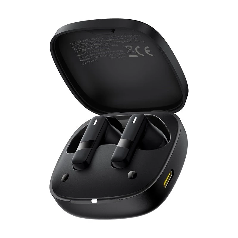 Baseus Bowie E20 Headset Ασύρματο In-Ear Κλήσεις/Μουσική Bluetooth Μαύρο