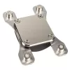 Water block Aqua-Computer 21703 — ακετάλη/νικέλιο, socket AM4, 111×75×22 mm, μαύρο/ασημί