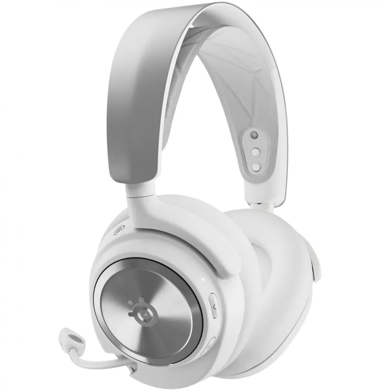 Headset STEELSERIES 61524 ενσύρματο circumaural λευκό head-band ακουστικά