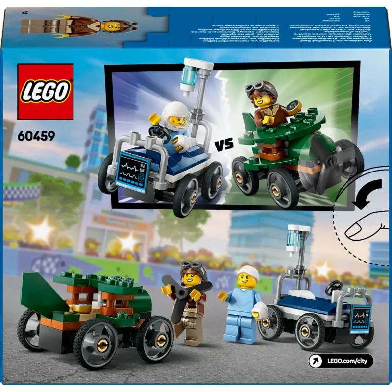LEGO CITY 60459 Αεροπλάνο εναντίον κρεβατιού νοσοκομείου