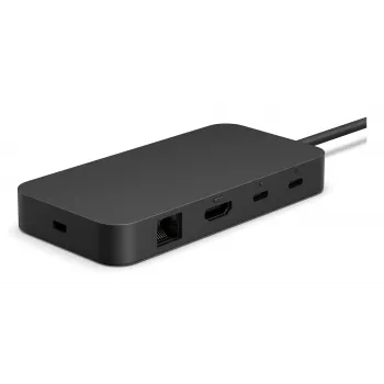 Σταθμός σύνδεσης Microsoft Surface USB4 Dock Ενσύρματο Μαύρο 100W Power Delivery