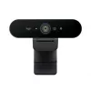 Logitech BRIO 4K Ultra HD Pro κάμερα web 960-001106, 4096x2160, HDR, RightLight 3, ψηφιακό ζουμ 5x, αυτόματη εστίαση, USB 3.0 (USB-C), μαύρη