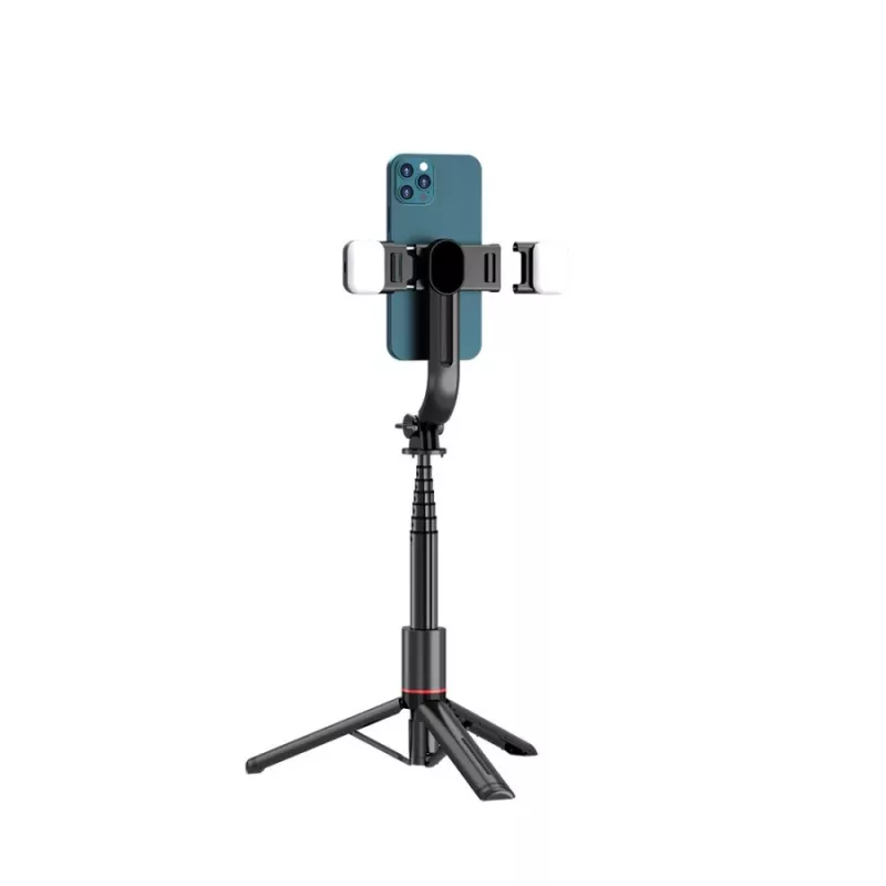 Tech-Protect L05S Selfie Stick βάση LED λάμπα τηλεχειριστήριο Bluetooth