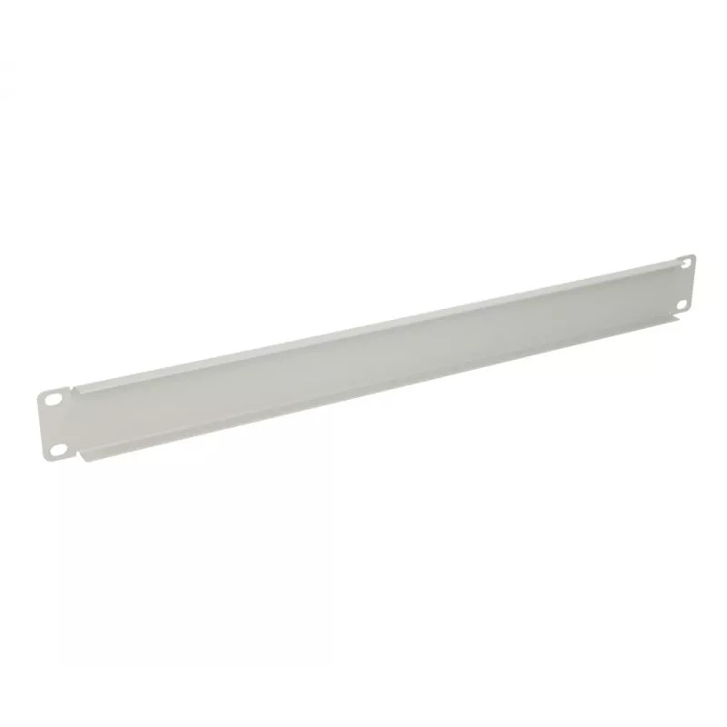 Τυφλό πάνελ rack Extralink Front Blank Panel 1U 19 inch γκρι, χαλύβδινο κουτί