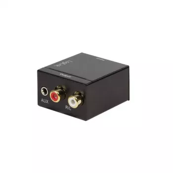 LogiLink CA0101 Προσαρμογέας ήχου Toslink / RCA / καρφί μαύρο